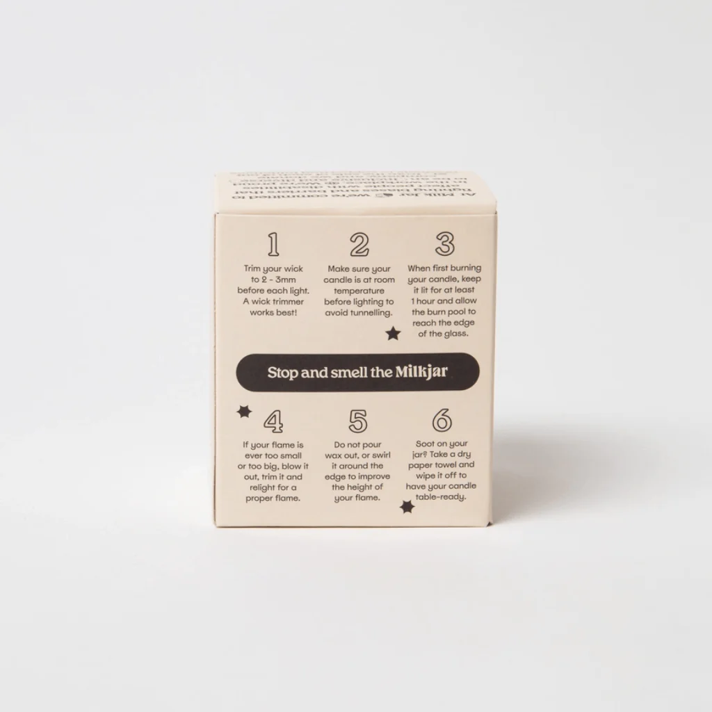 Milkjar Lemonade Candle – Coconut, Lime & Pine Coconut Soy Candle 8oz - Image 7