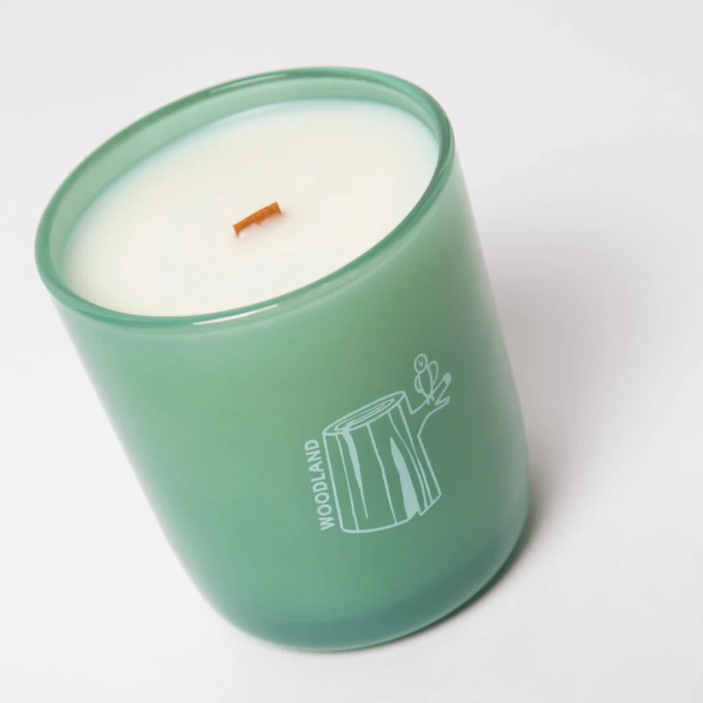 Milkjar Woodland Essential Oil Candle – Eucalyptus, Rosemary & Cedarwood 8oz - Image 2