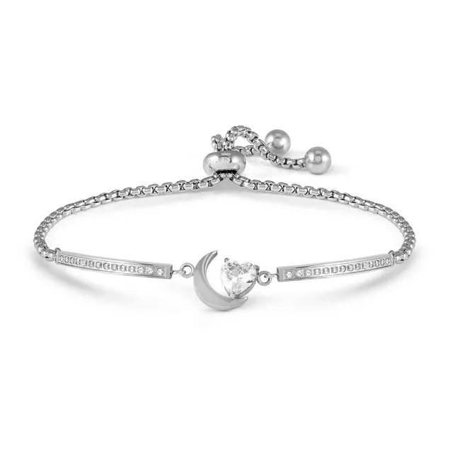 Milleluci Bracelet - Moon with CZ