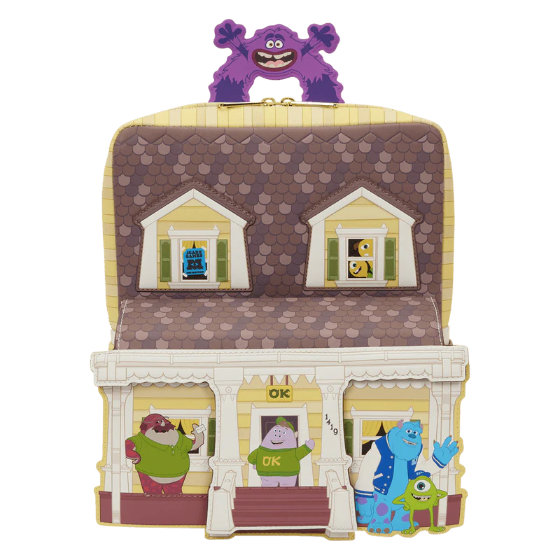 Monsters University Oozma Kappa House Figural Mini Backpack