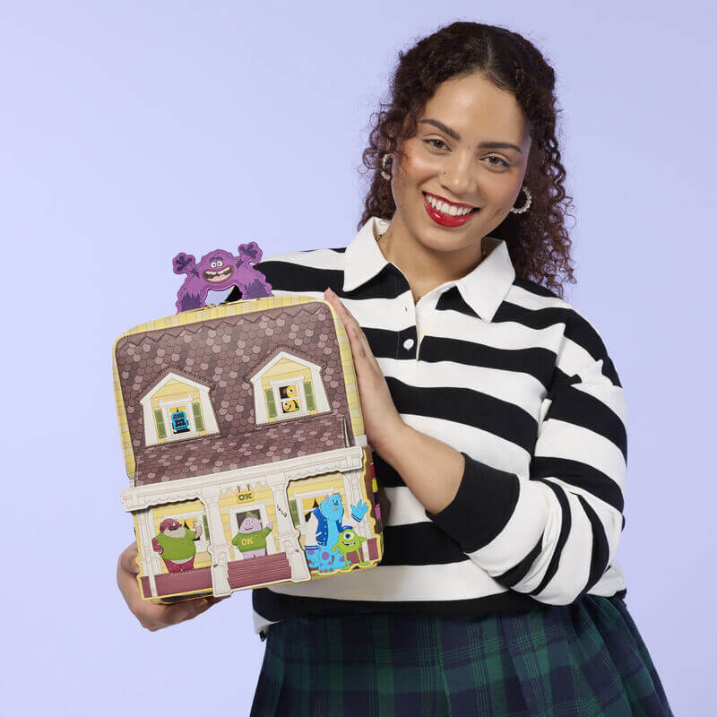 Monsters University Oozma Kappa House Figural Mini Backpack - Image 7