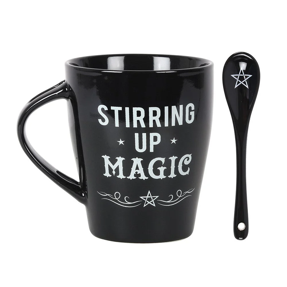 Mug and Spoon Set - Stirring Up Magic - Image 2