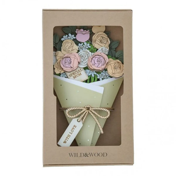 Mum 3D Flower Figurine Card - Image 6