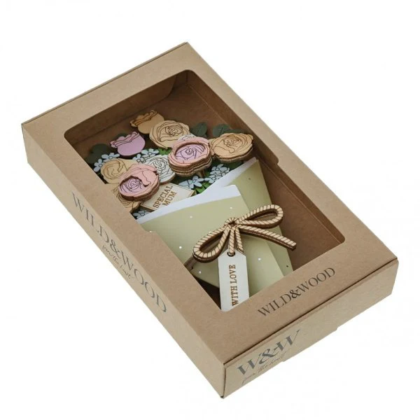 Mum 3D Flower Figurine Card - Image 7