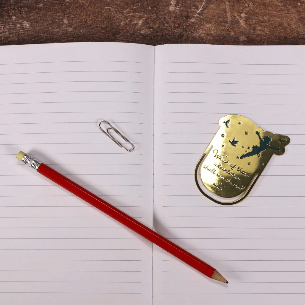 Neverland Peter Pan Brass Metal Bookmark - Image 5
