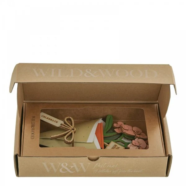 New Home 3D Flower Figurine Card - Image 8