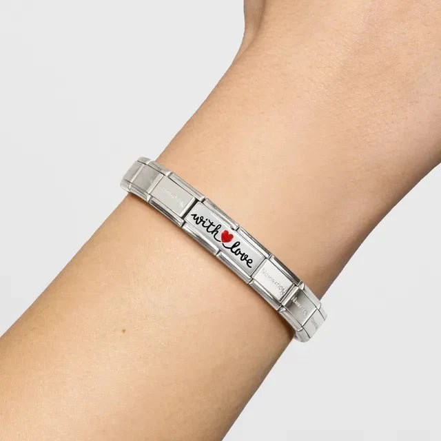 Nomination Composable Double Link - With Love Red Heart - Image 3