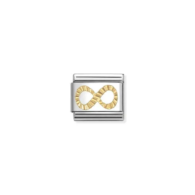 Nomination Composable Link - Etched Infinity