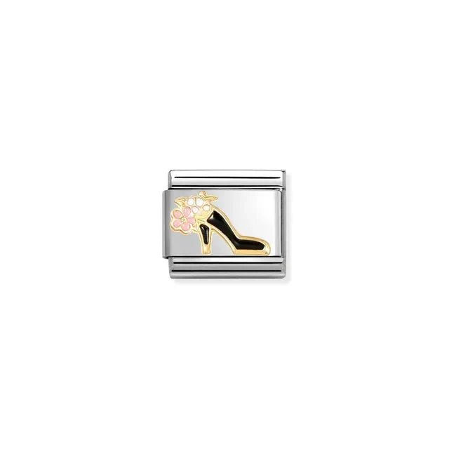 Nomination Composable Link - High Heel Shoe Black