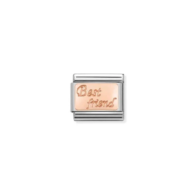 Nomination Composable Link Rose Gold - Best Friend