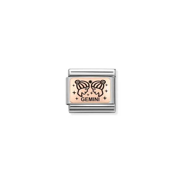 Nomination Composable Link Rose Gold - Gemini
