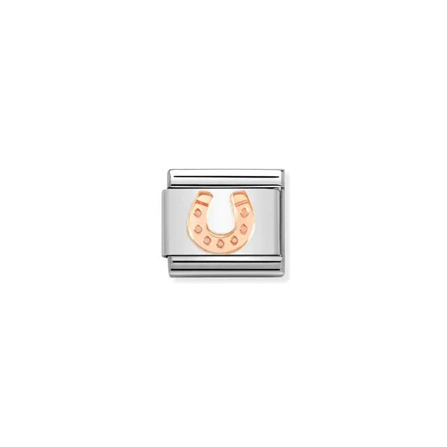 Nomination Composable Link Rose Gold - Horseshoe