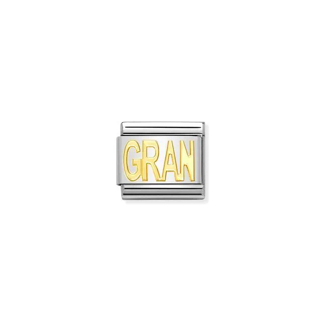 Nomination Composable Link Silver - Gold Gran