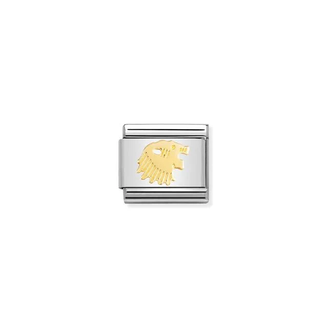 Nomination Composable Link Silver - Gold Zodiac Leo