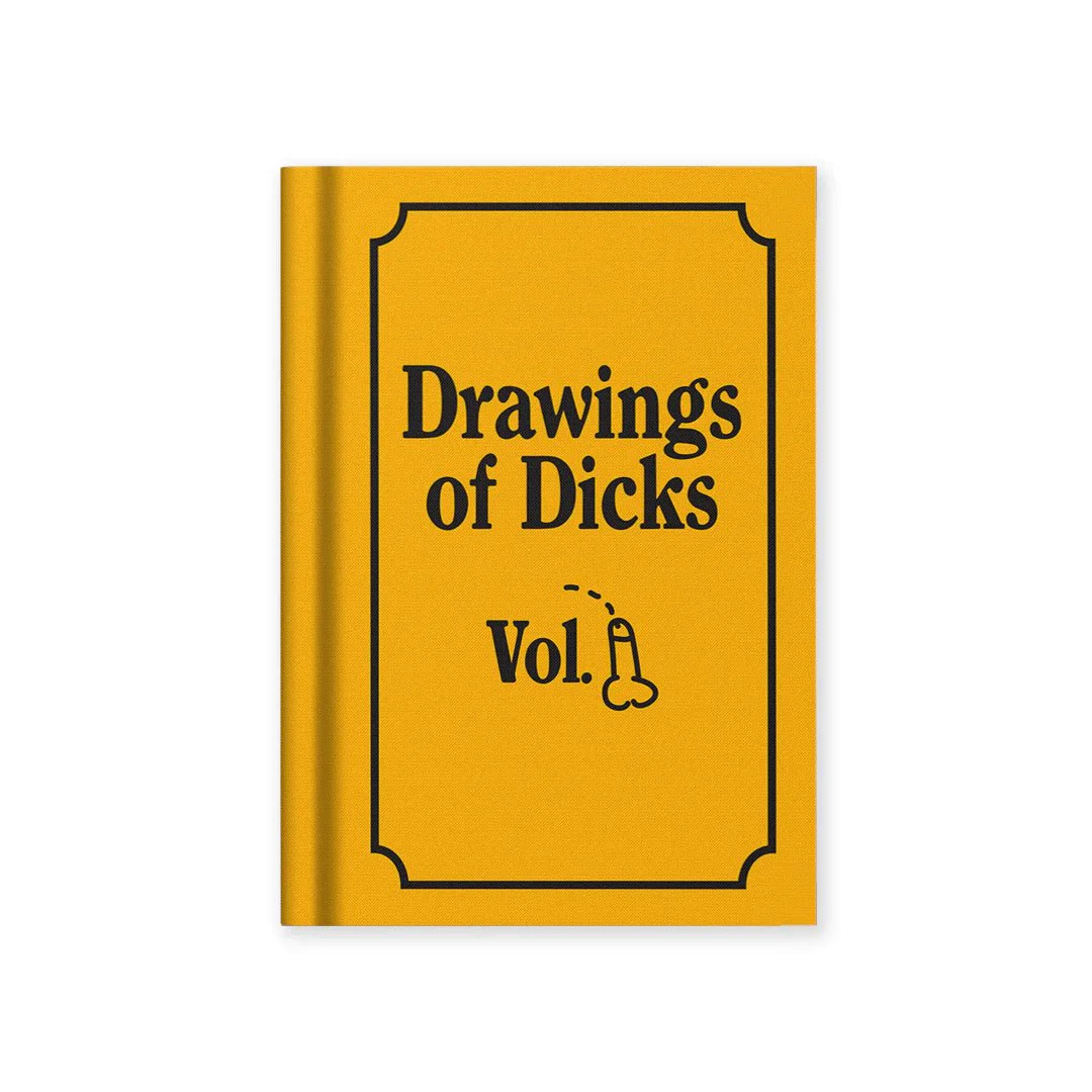 Ohh Deer A7 Hardback Notebook – Drawings of Dicks Vol. 1