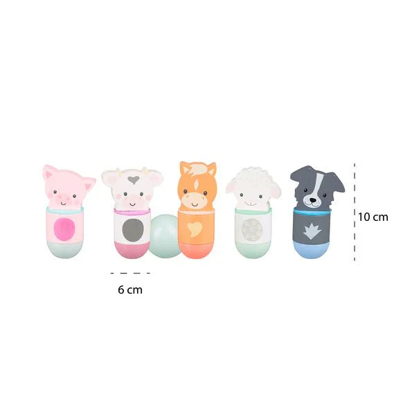 Orange Tree Toys - Farmyard Animal Skittles - Image 3