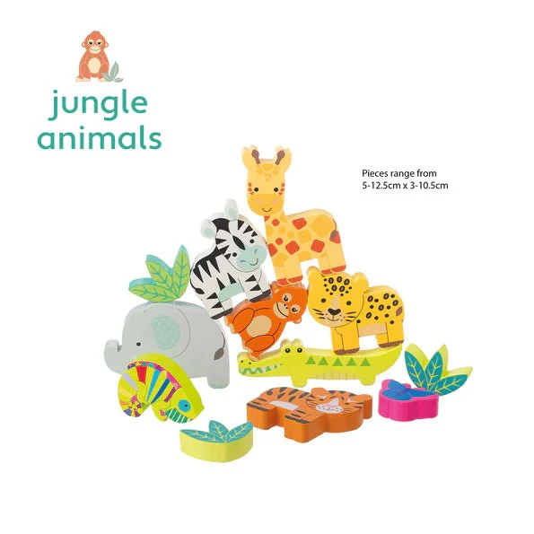 Orange Tree Toys - Stacking Jungle Animals - Image 3