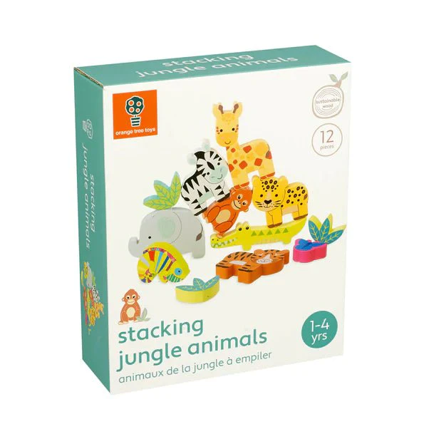 Orange Tree Toys - Stacking Jungle Animals - Image 5