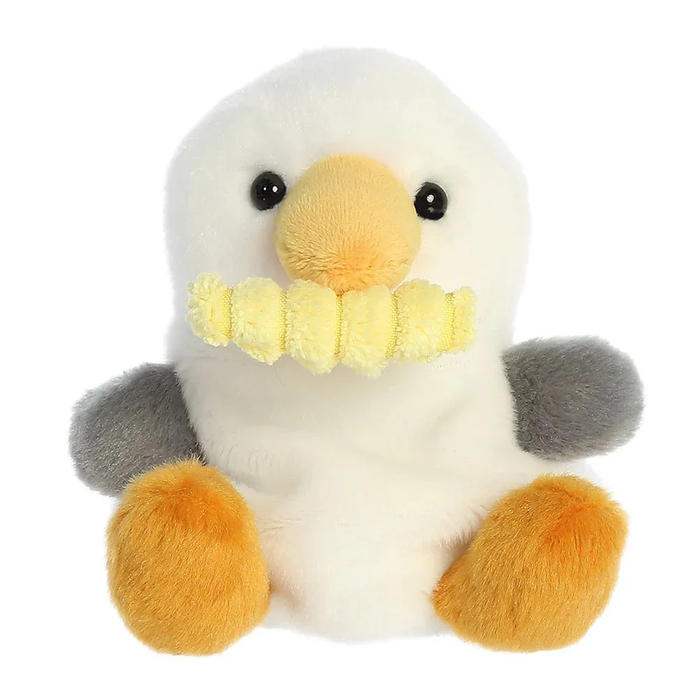 Palm Pals Buoy Seagull with Fry Plush Toy