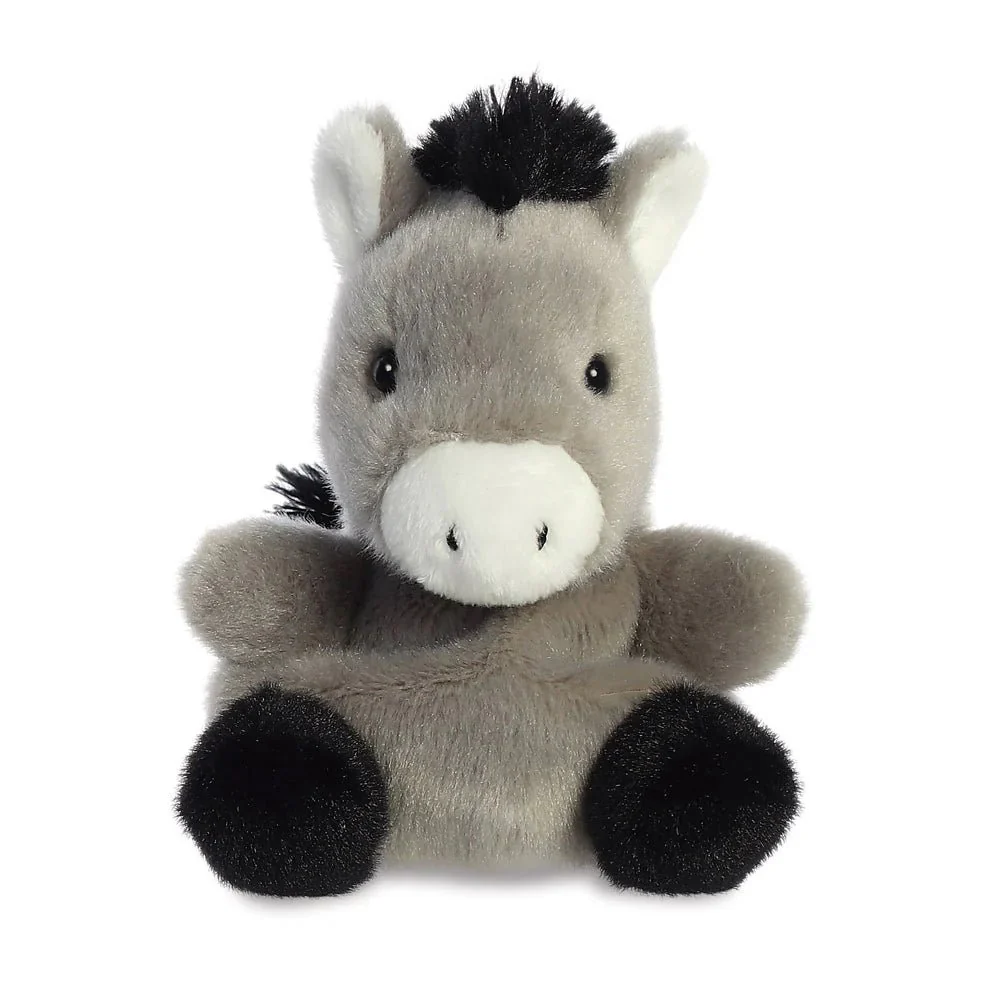 Palm Pals Eli Donkey 13cm Plush Toy