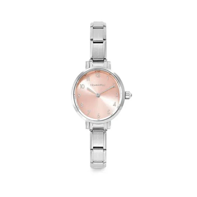 Paris Oval Watch - Sunray Pink