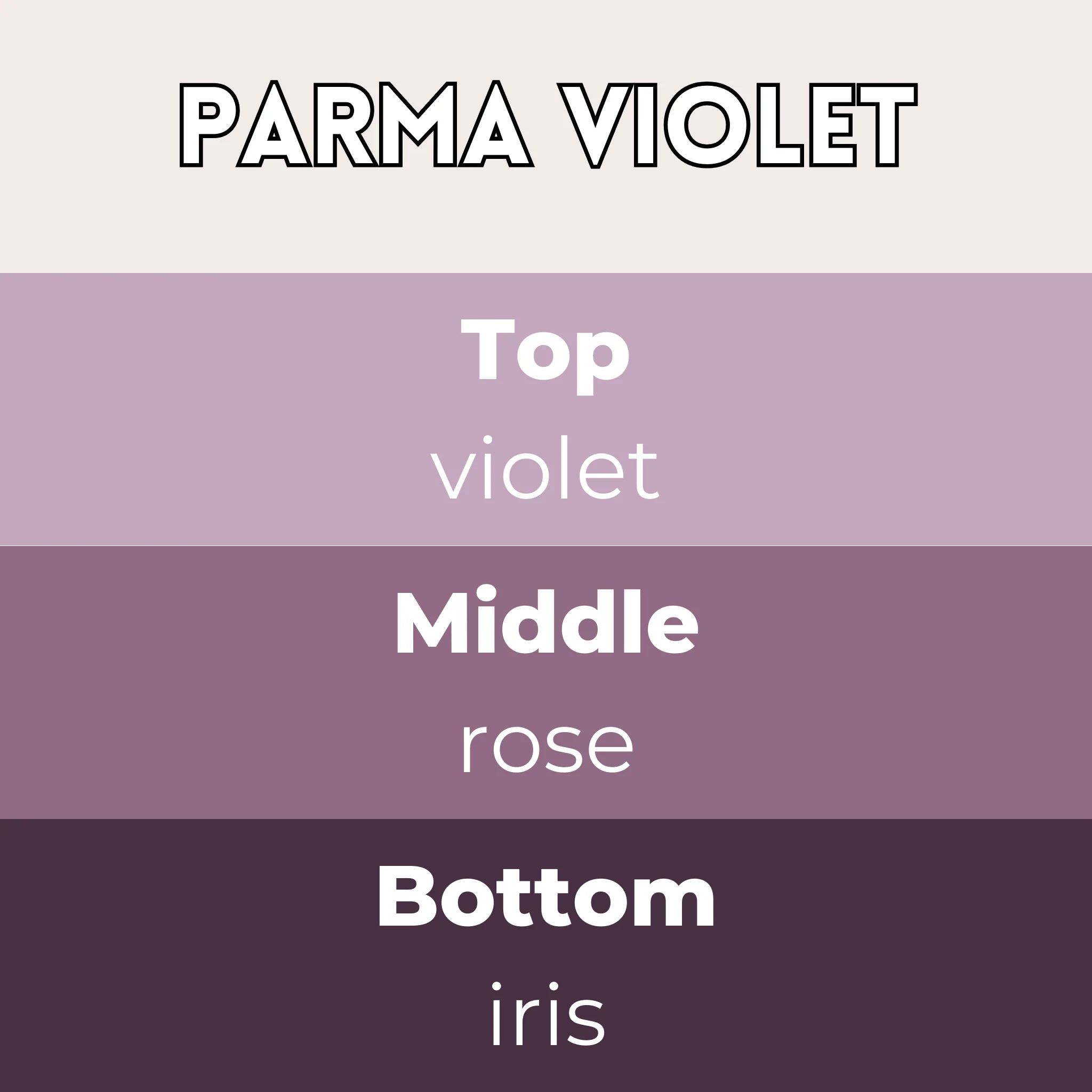 Parma Violet Segment Wax Melt - Image 2