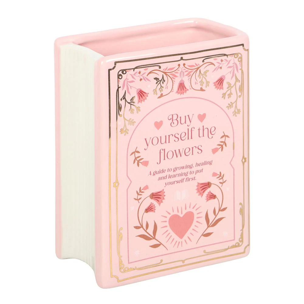 Pink Book Shaped Vase - Image 5