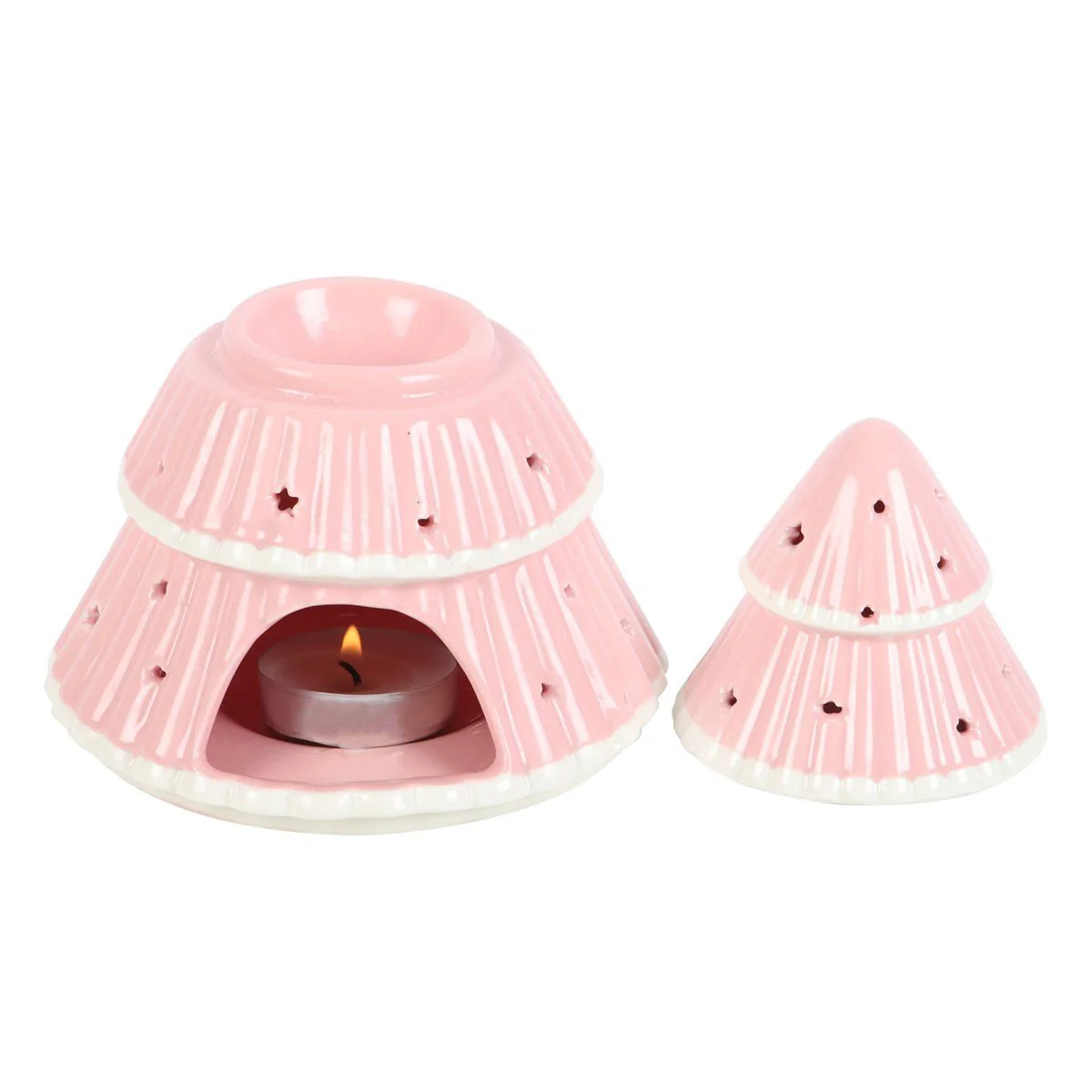 Pink Christmas Tree Oil Burner - Image 3