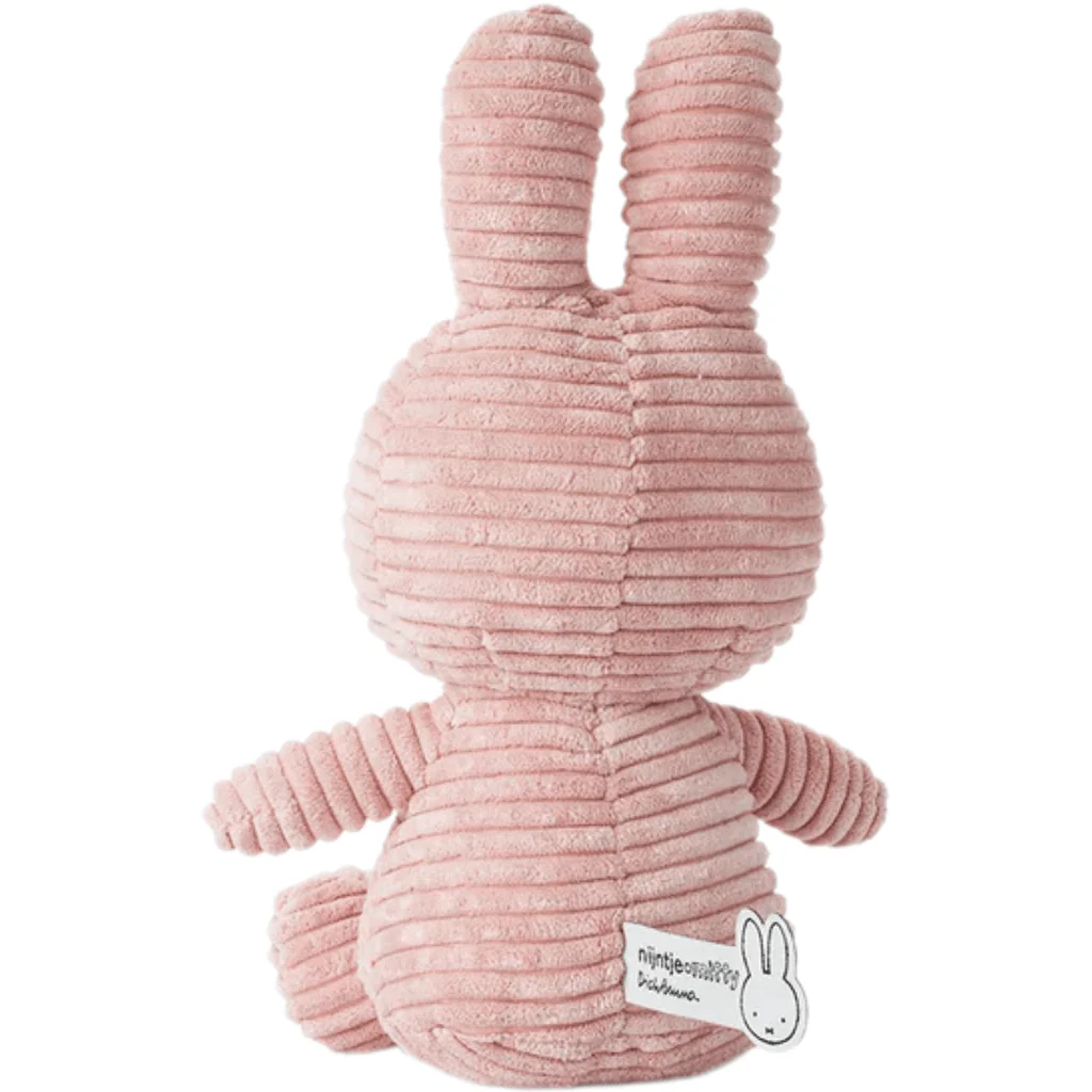 Pink Corduroy Miffy Plush by Bon Ton Toys - Image 3