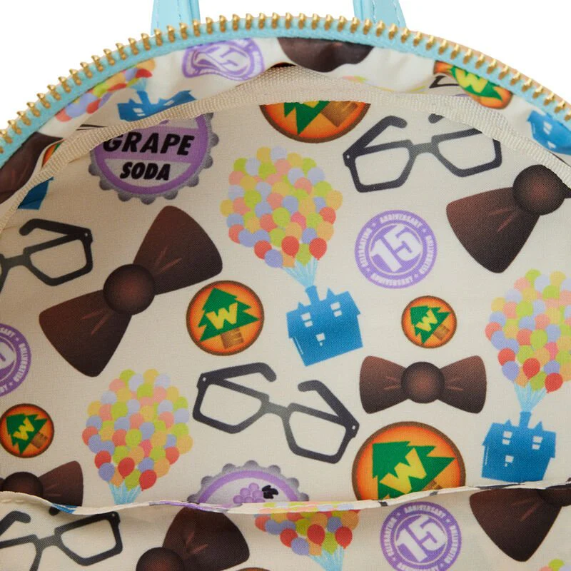 Loungefly Pixar Up 15th Anniversary Spirit of Adventure Mini Backpack - Image 5