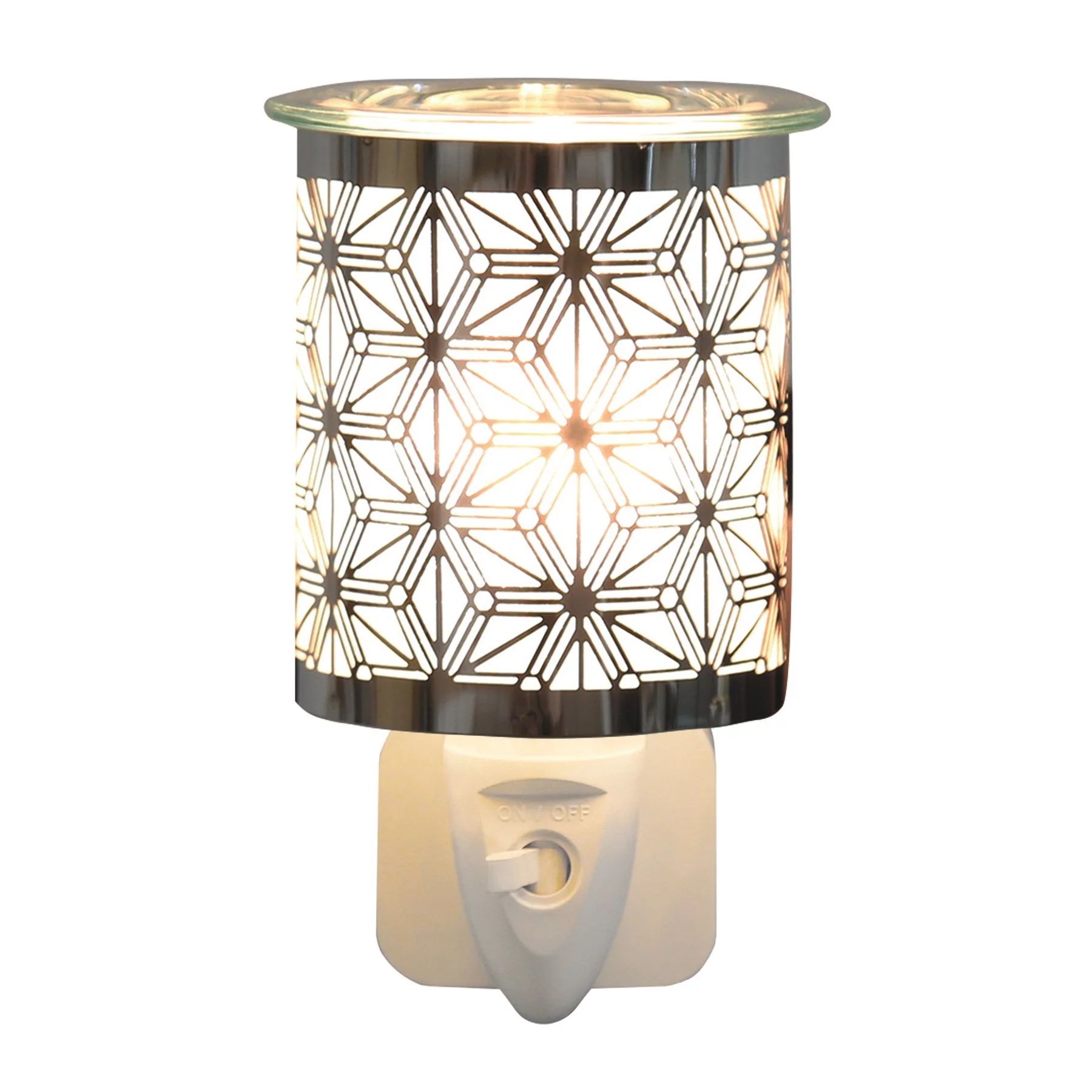 Plug In Wax Warmer -  Chrome Star