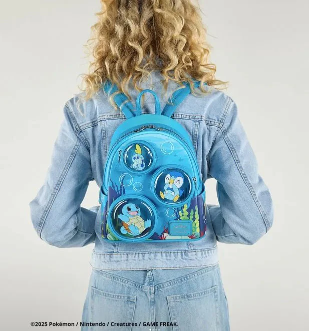 Loungefly Pokémon Bubbles Water Pokémon Mini Backpack - Image 5