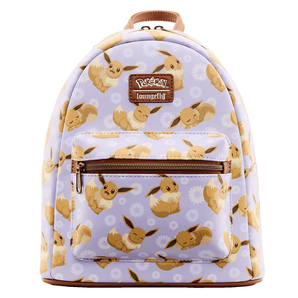 Loungefly Pokémon Eevee All-Over Print Mini Backpack