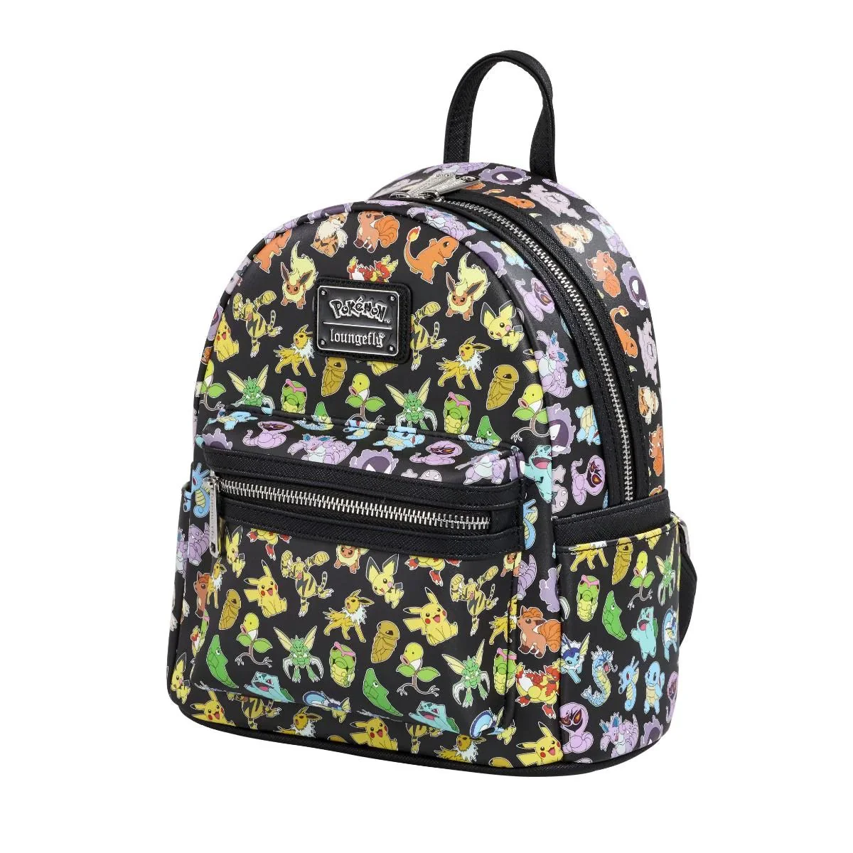 Loungefly Pokémon Multi Character All-Over Print Mini Backpack - Image 2