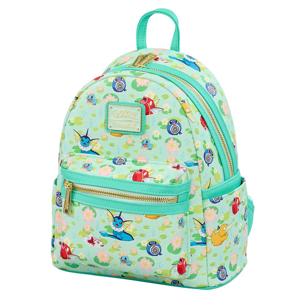 Loungefly Pokémon Water Type All-Over Print Mini Backpack - Image 2