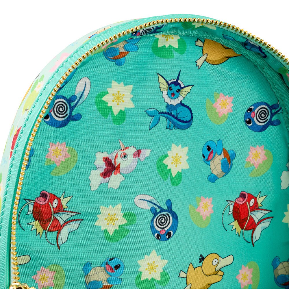 Loungefly Pokémon Water Type All-Over Print Mini Backpack - Image 4