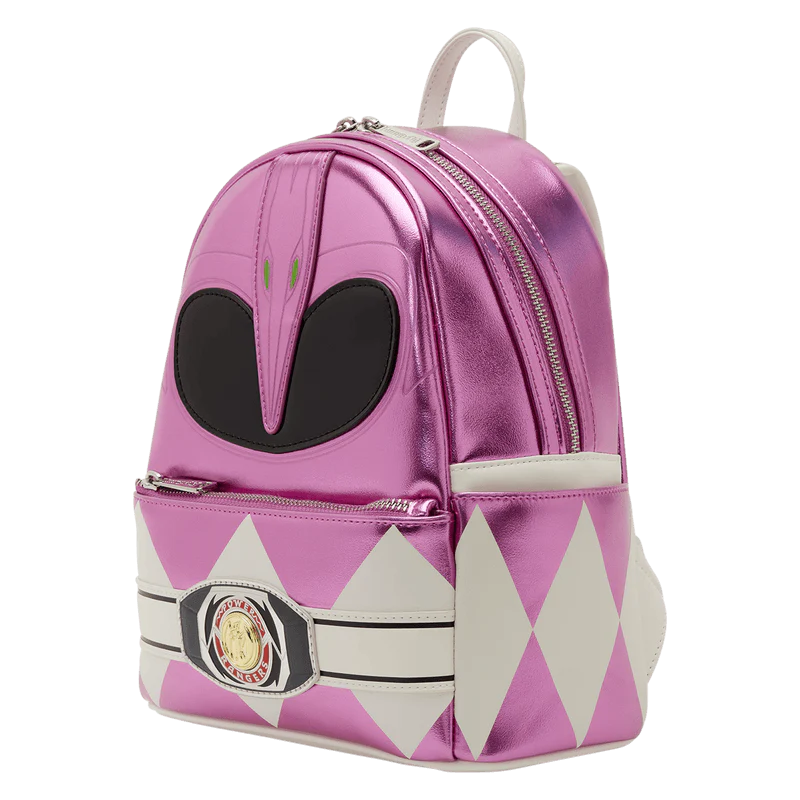 Loungefly Power Rangers Pink Ranger Cosplay Mini Backpack - Image 2