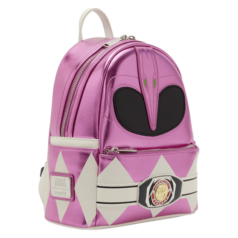 Loungefly Power Rangers Pink Ranger Cosplay Mini Backpack - Image 3