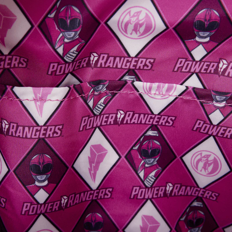 Loungefly Power Rangers Pink Ranger Cosplay Mini Backpack - Image 5