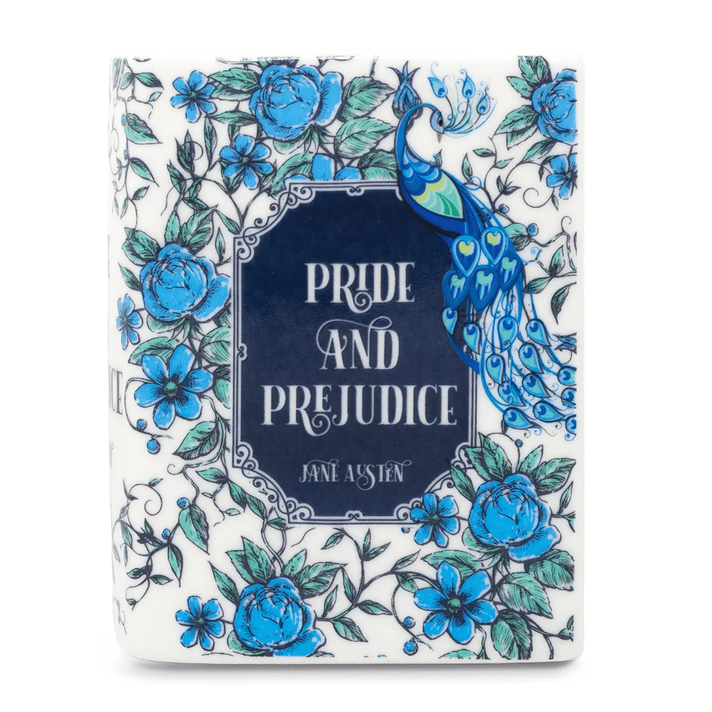 Pride and Prejudice Book Shaped Ceramic Candle - Image 6