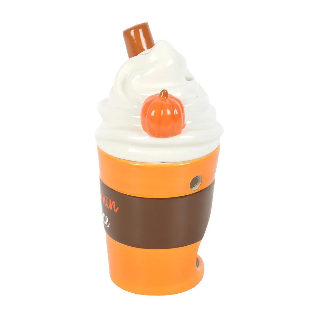 Pumpkin Spice Latte Oil Burner & Wax Warmer | Cosy Autumn Homeware - Image 4