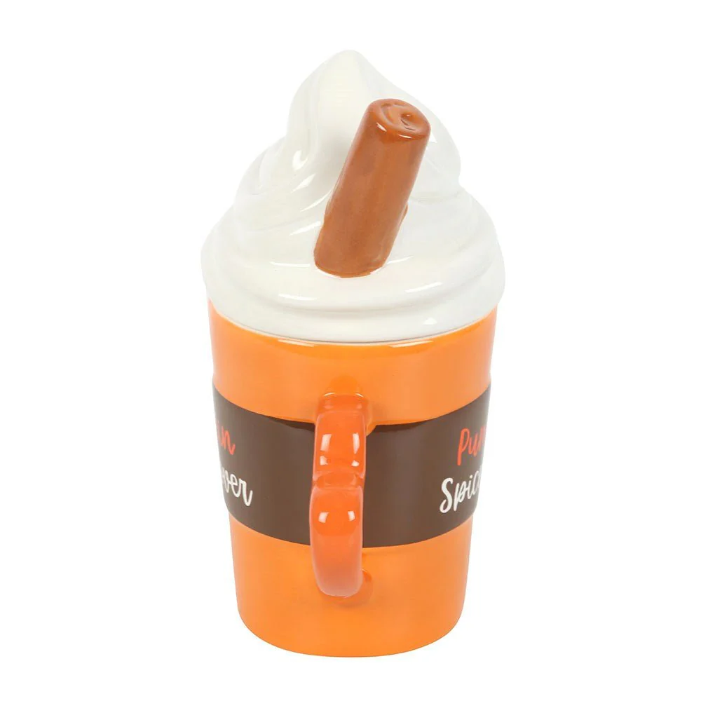 Pumpkin Spice Lover Lidded Mug | Cosy Autumn Homeware - Image 4