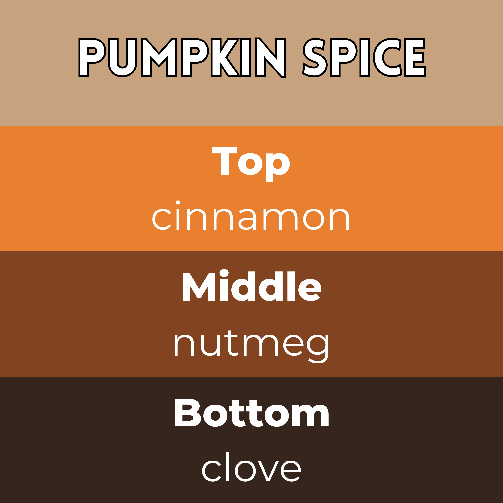 Pumpkin Spice Segment Wax Melt - Image 2