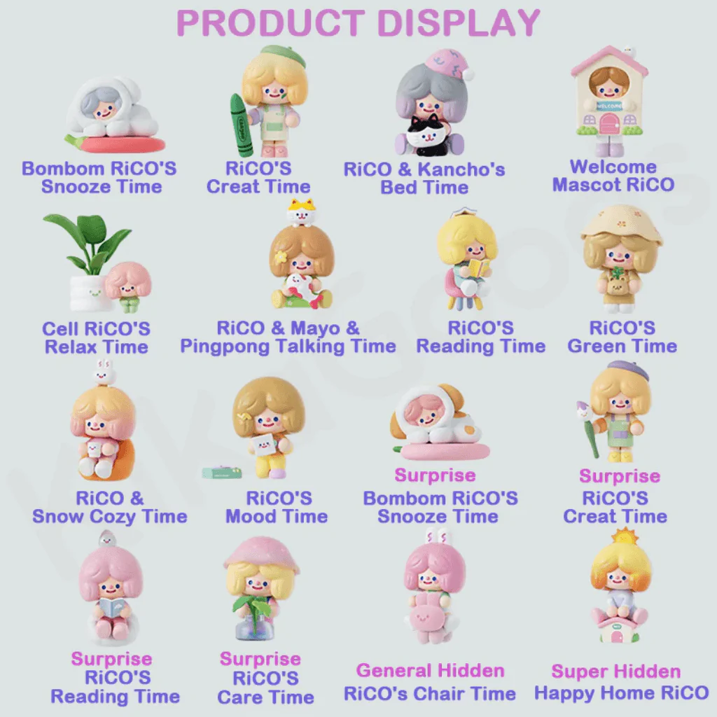 Rico Happy Room Tour Blind Box Mini Figures - Image 3