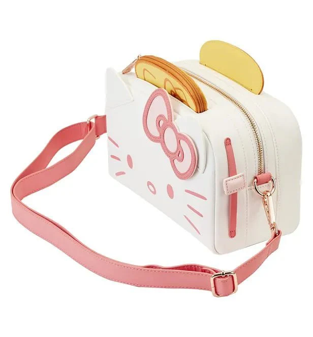Loungefly Sanrio Hello Kitty Breakfast Toaster Crossbody Bag - Image 5