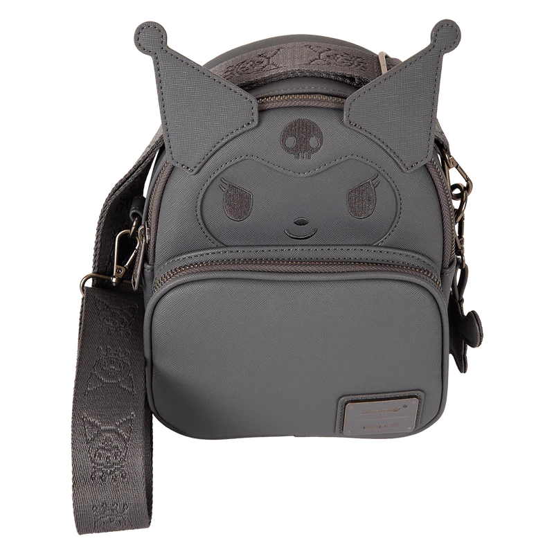 Loungefly Sanrio Kuromi Monochrome Cosplay Convertible Mini Backpack & Crossbody Bag - Image 4
