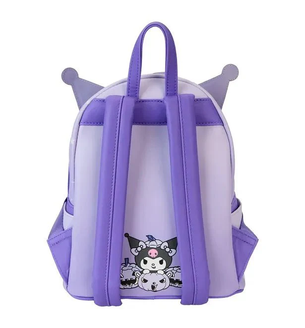 Loungefly Sanrio Kuromi Pumpkin Mini Backpack - Image 4