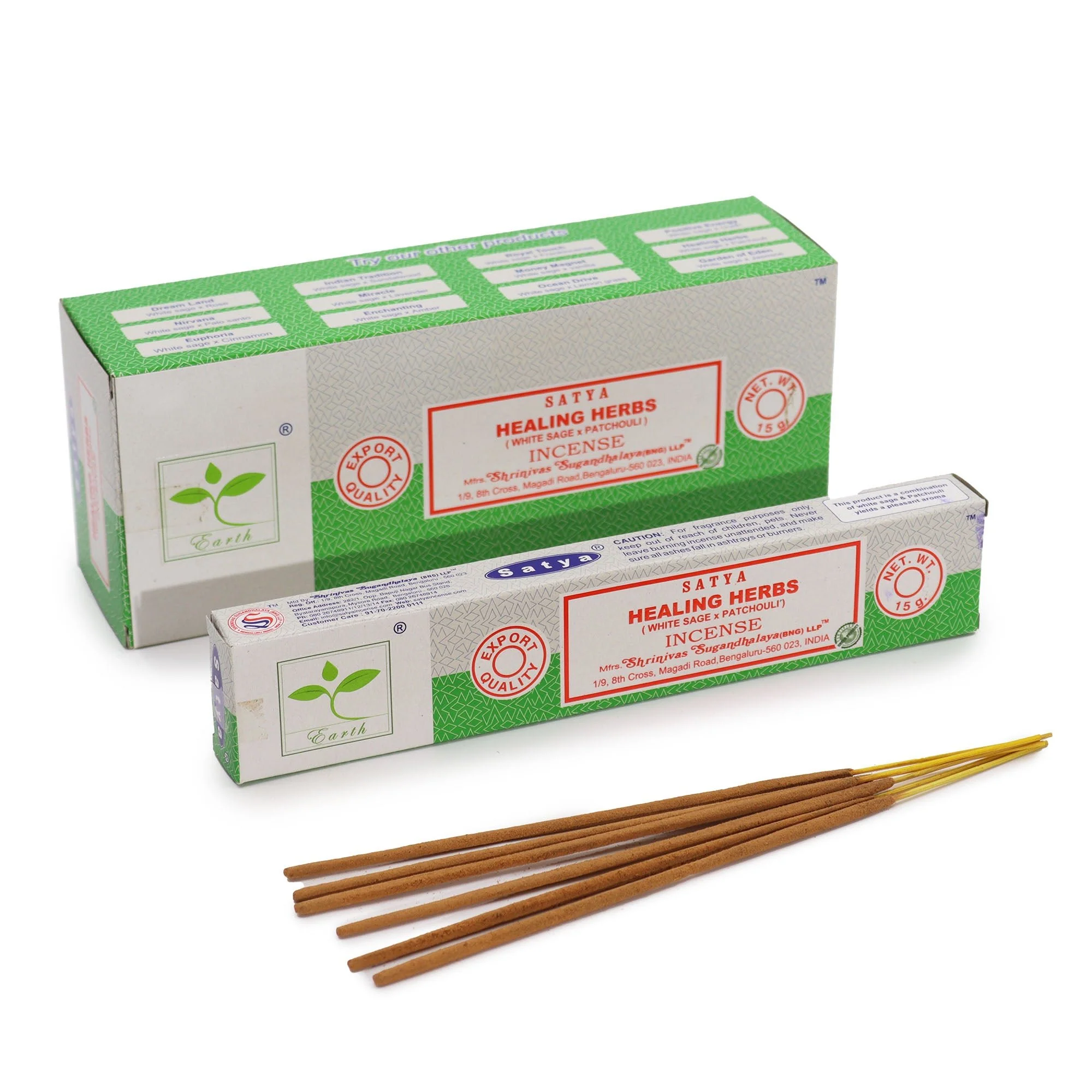 Satya Incense 15gm - Healing Herbs