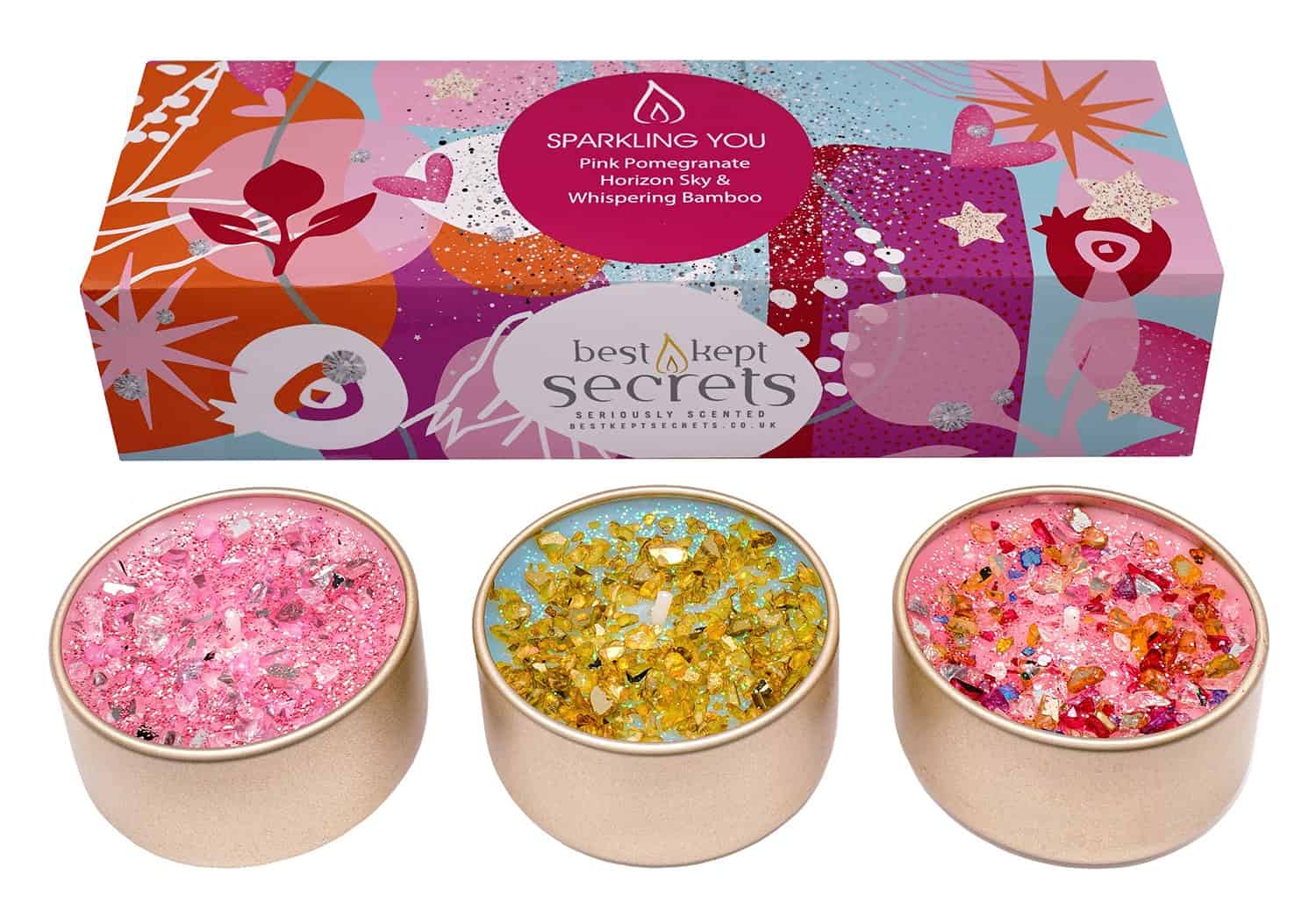 Seriously Scented Candles Three Lites - Sparkling You