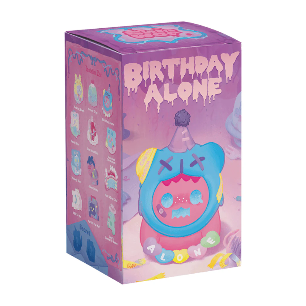 ShinWoo Ghost Bear “Birthday Alone” Blind Box Collectables